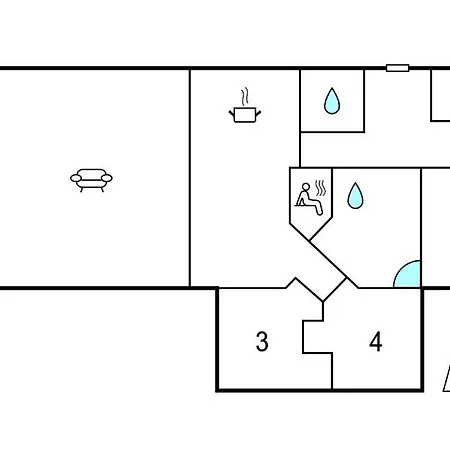 Awesome In With Sauna Casa de Férias